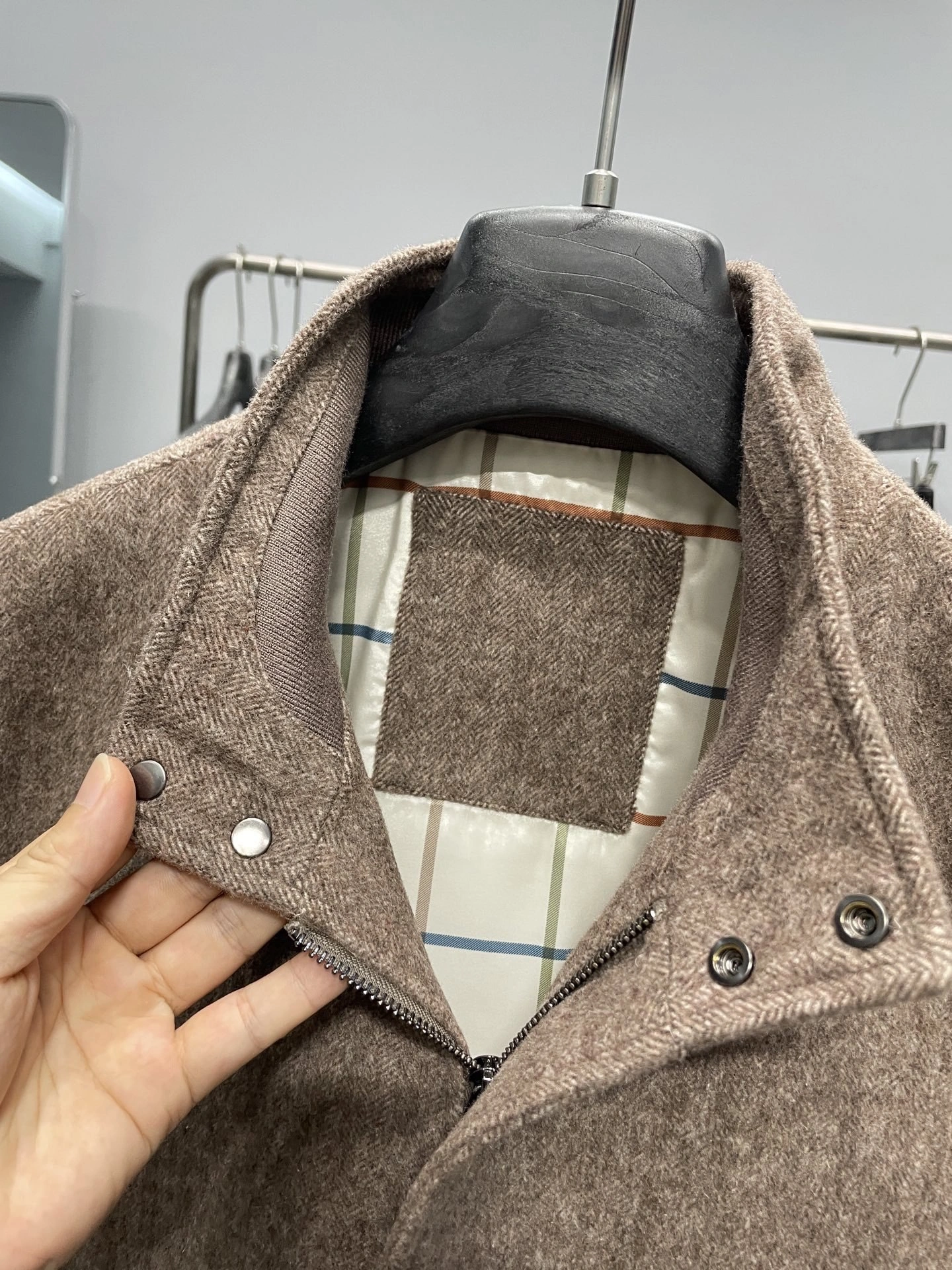 wg.luxury- 8oro Pi191 wool 2colour item:E-F501J2310-2H